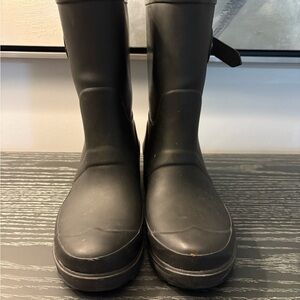 Hunter Black Rubber Boots